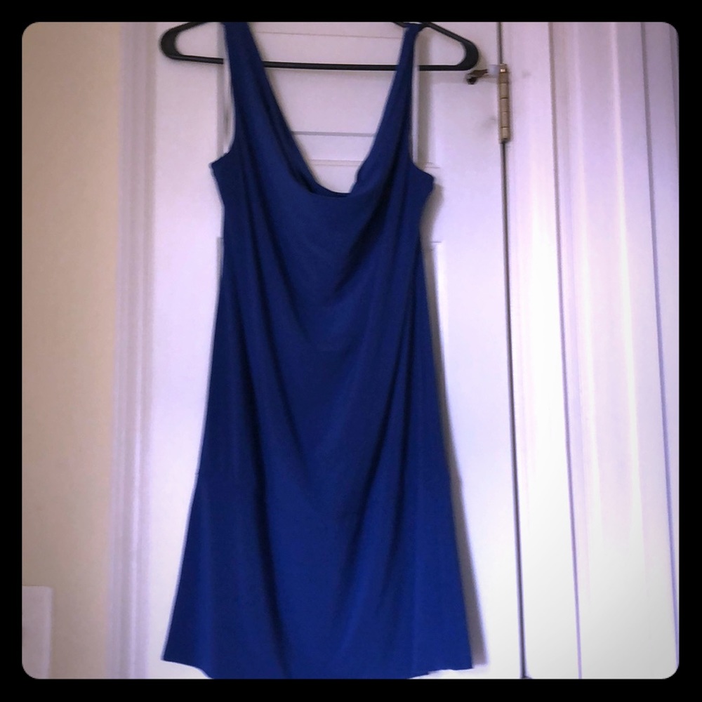 Blue club mini dress, worn once!!